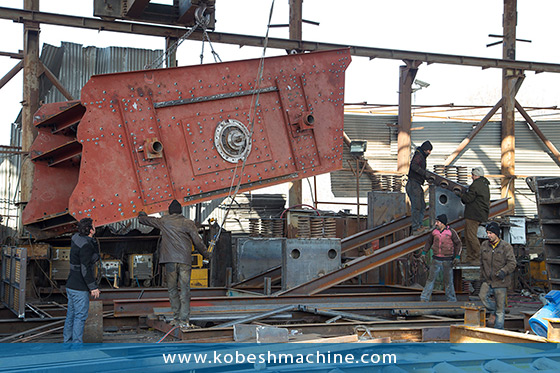 گزارش تصویری تولید دستگاه های معدن و سنگ شکن توسط کوبش ماشین گزارش تصویری تولید دستگاه های معدن و سنگ شکن توسط کوبش ماشین