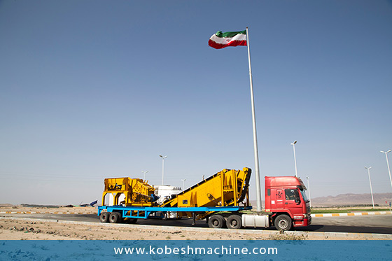 گزارش تصویری تولید دستگاه های معدن و سنگ شکن توسط کوبش ماشین