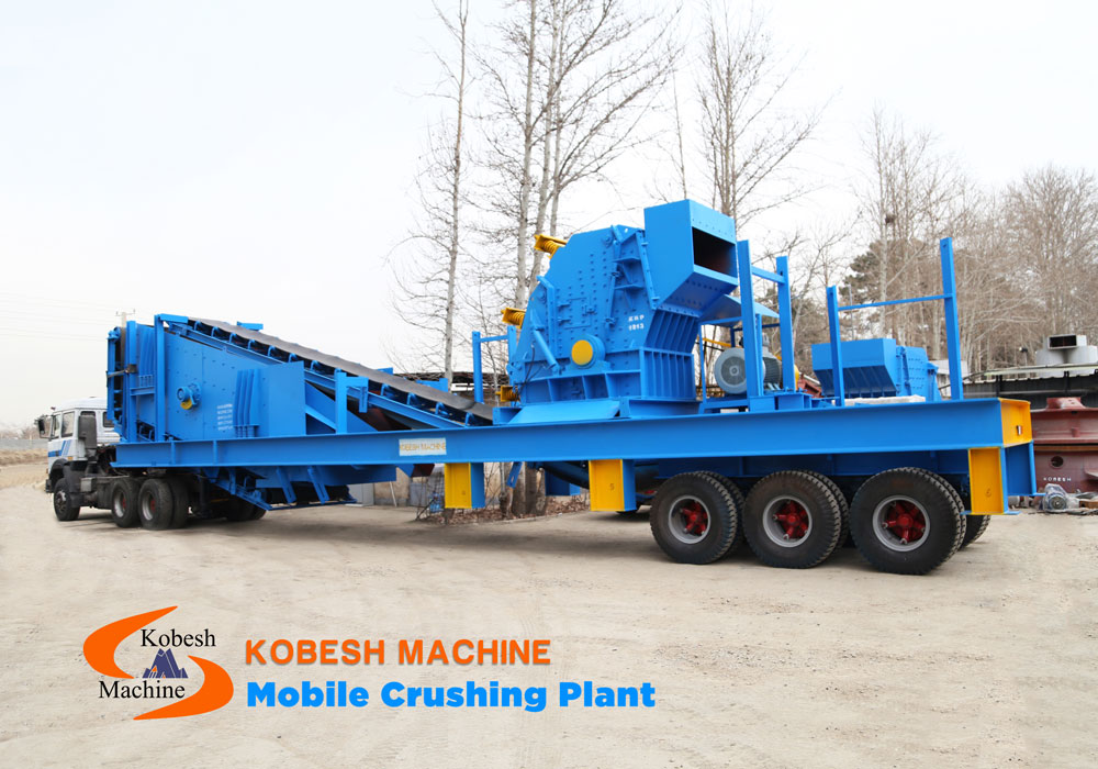 mobile crushing plant