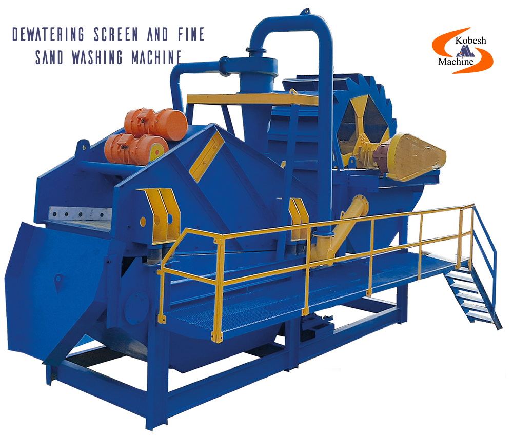 Dewatering Screen And Fine Sand Washing Machine