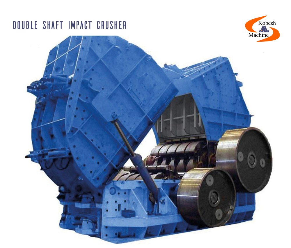 double shaft impact crusher
